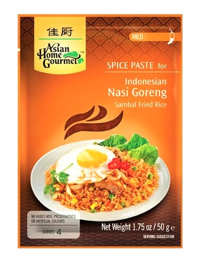 Preparato per Nasi Goreng riso fritto indonesiano - A.H.G. 50g.